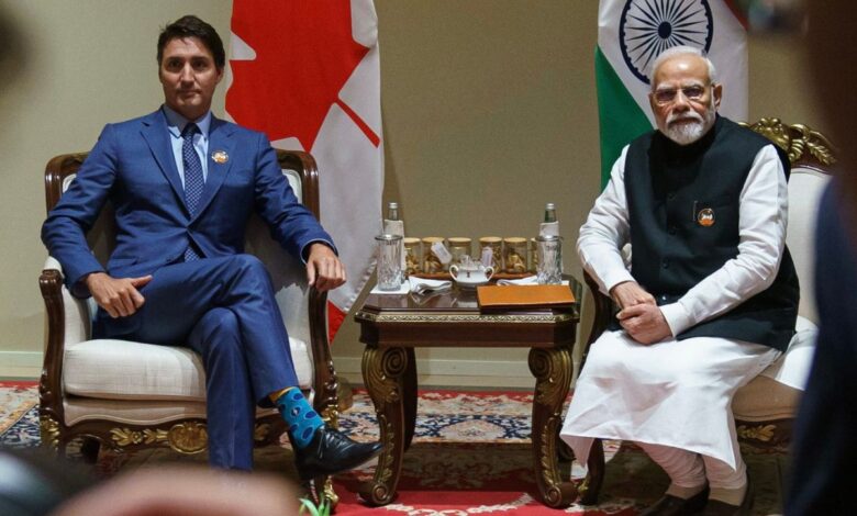 PM Modi meets Canadian counterpart Justin Trudeau at Laos