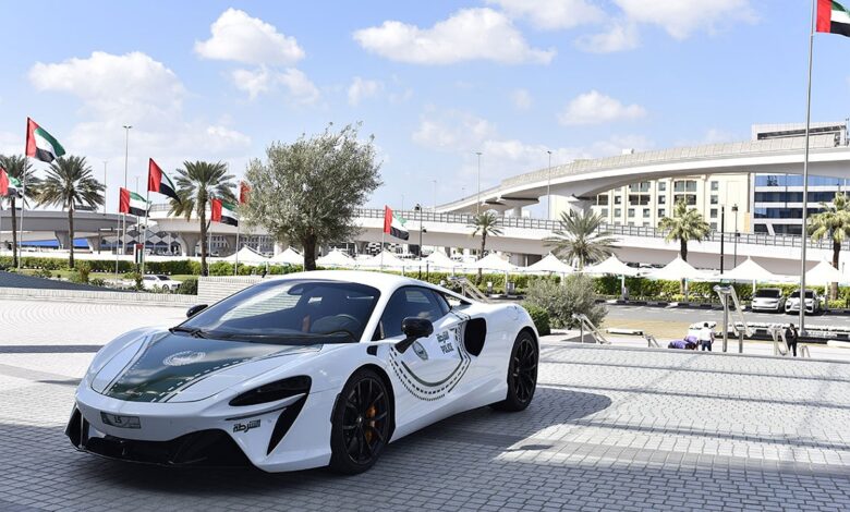 Dubai Police add McLaren Artura to supercar fleet