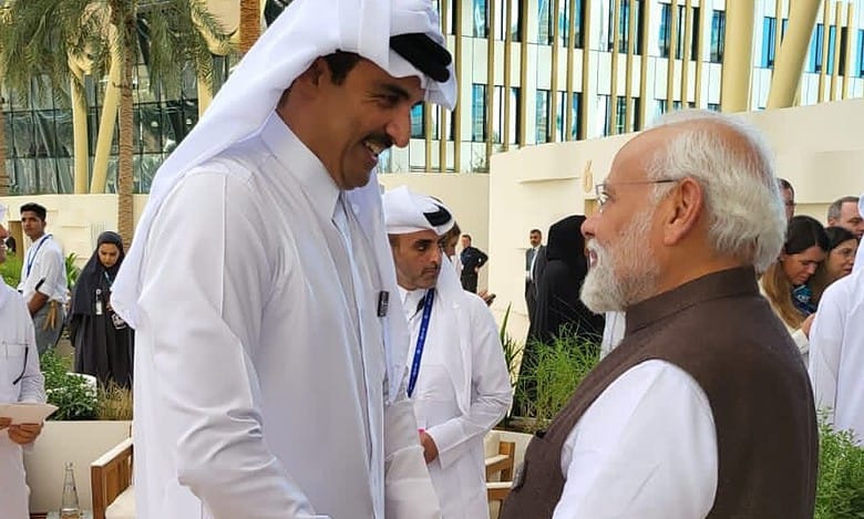PM Modi meets Qatar's ruler, discusses well-being of Indian community
