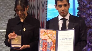 Jailed Narges Mohammadi decries Iranian regime in Nobel prize speech