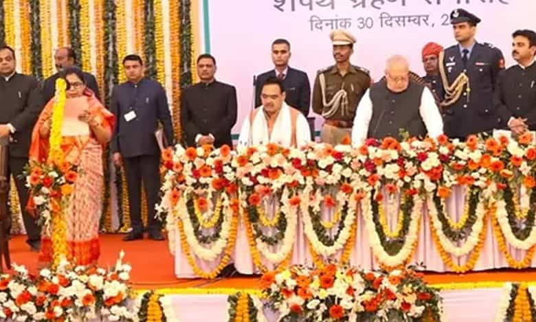 One woman among 22 ministers take oath in Rajasthan
