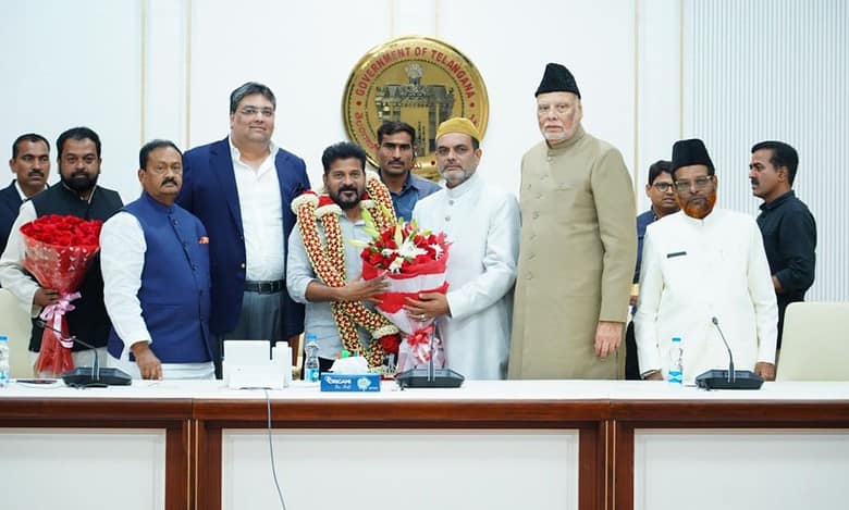 Telangana: Muslim community leaders meet Revanth, discuss welfare