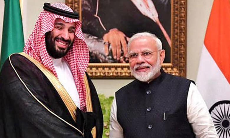 PM Modi discusses strategic partnership with Saudi Crown Prince