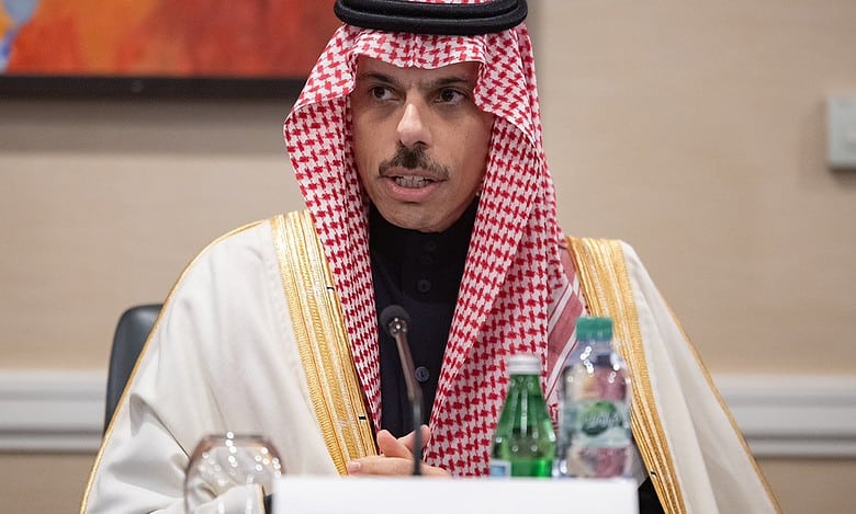 Saudi Foreign Minister Prince Faisal bin Farhan