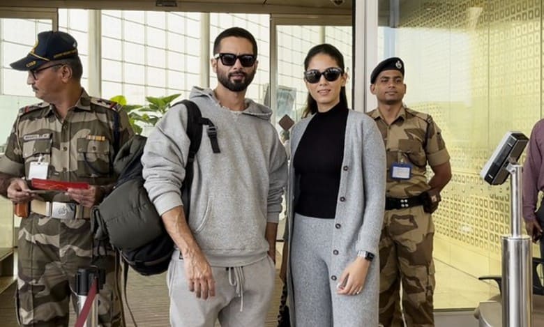 Shahid Kapoor, Mira Kapoor jet off for New Year vacation