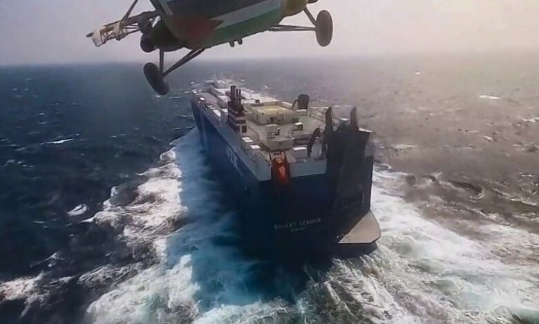 US Navy destroys Houthi boats in Red Sea after attempted hijack