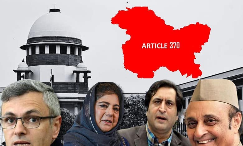 Article 370 Politicians react