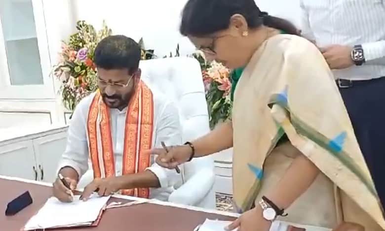 Revanth Reddy holds first cabinet meeting as Telangana CM
