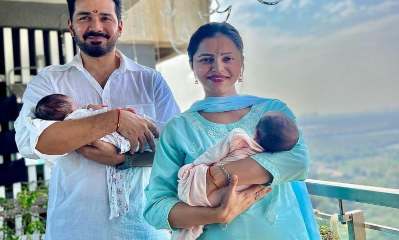 Rubina Dilaik twin daughters: First photos, names revealed