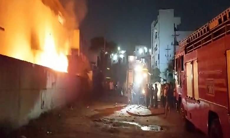fire in rangareddy