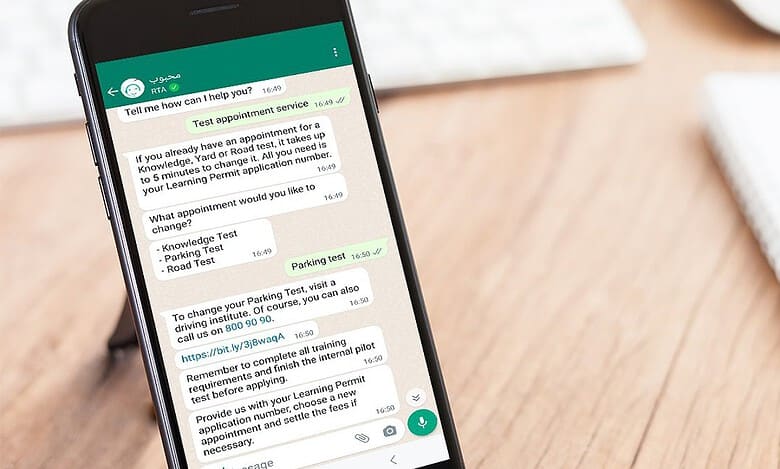 Dubai: Now, book, reschedule driving test appointments via WhatsApp