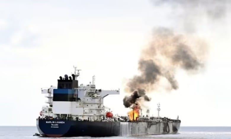 Houthi attack: Indian Navy responds to distress call from British oil tanker