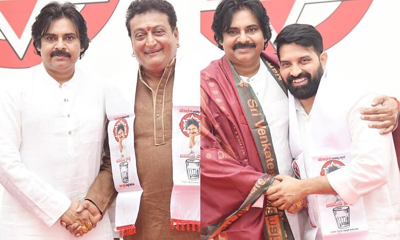 AP: Actor Prudhvi Raj, choreographer Jani Master join Jana Sena