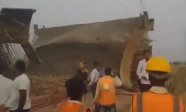 Telangana: Bridge under construction by Adani linked group collapses in Khammam