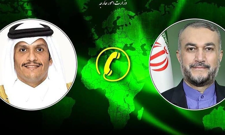 Iranian, Qatari FMs discuss release of Tehran's unfrozen funds