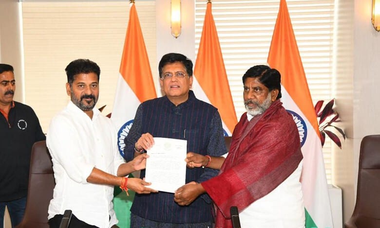Revanth urges Centre to approve Hyderabad-Vijayawada industrial corridor