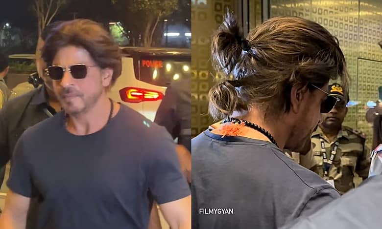 Shah Rukh Khan snapped at airport