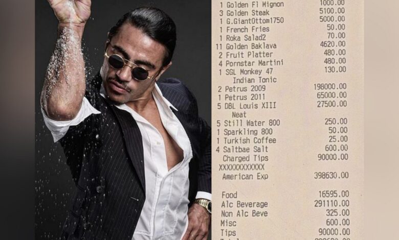 Watch: Diners pay over Rs 20 lakh in tips at Salt Bae’s Nusr-Et in Dubai