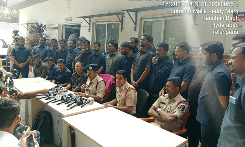 Hyderabad police seize 31 kg ganja worth 3.10 lakhs from a car