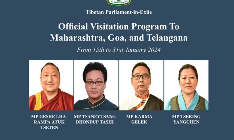 Tibetan MPs to visit Telangana for advocacy campaign