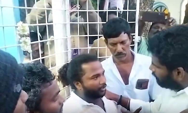 TN: BJP's Annamalai blocked from garlanding Mother Mary idol