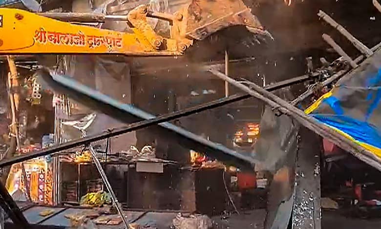 Maha: After Mira Road clash, bulldozers raze down 'illegal encroachments'