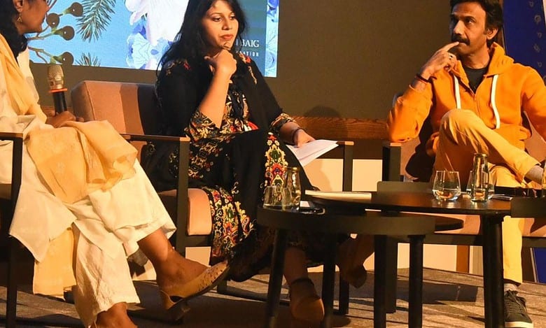 HLF 2024: Houseful Sunday morning with famous theatre couple