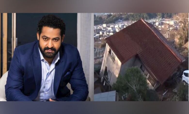 'Grateful': Jr NTR returns to Hyderabad from quake-hit Japan