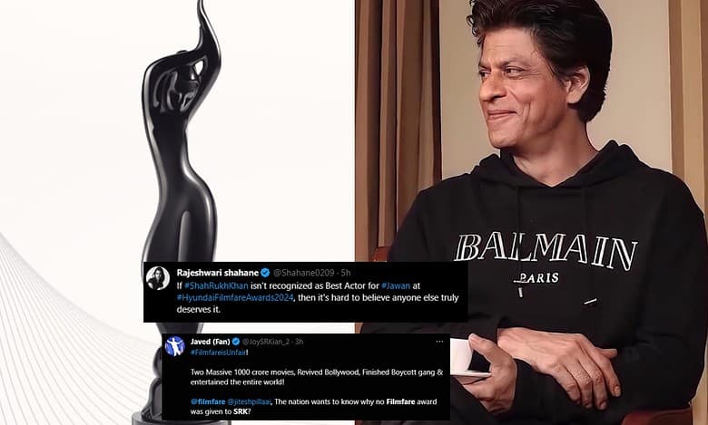 Filmfare Awards 2024: Shah Rukh Khan removed from winner's list