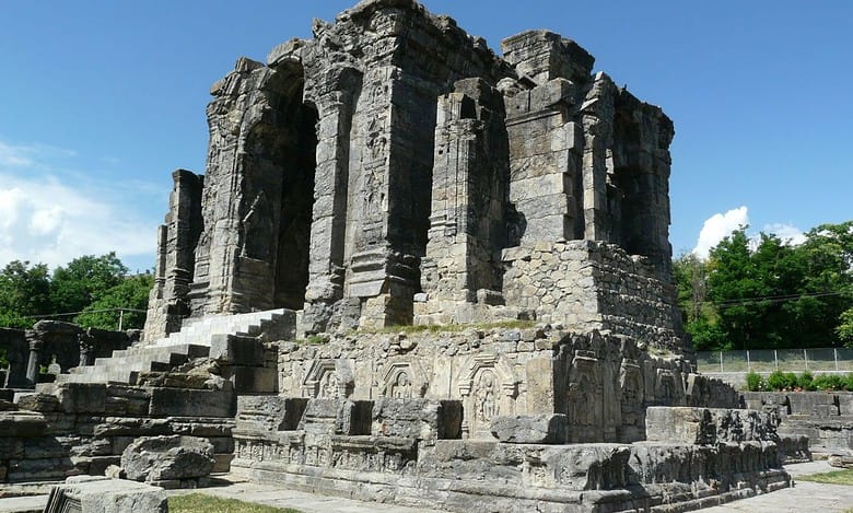 Despite ASI objection, right-wing group holds rituals at Kashmir’s 8th-century Sun Temple