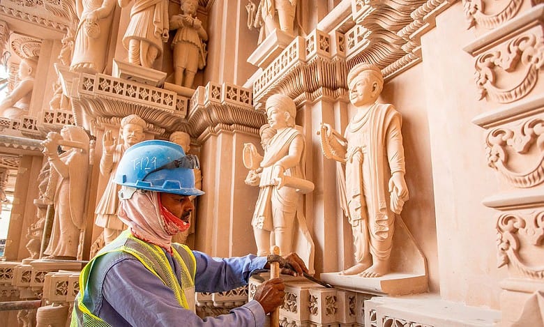 Rajasthan artisans' craft finds place at UAE’s 1st traditional Hindu temple
