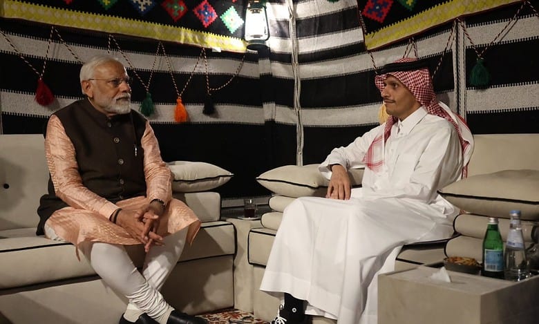 PM Modi holds talks with Qatari Emir Tamim bin Hamad Al Thani