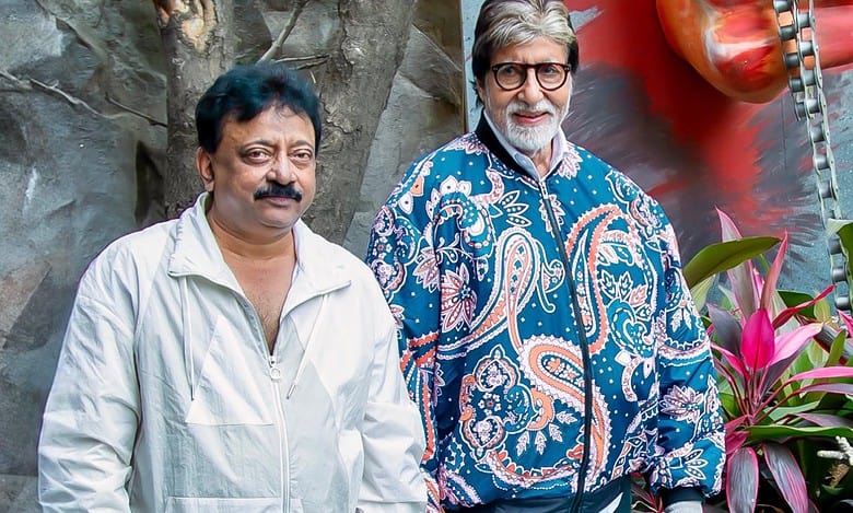 Amitabh Bachchan meets Ram Gopal Varma in Hyderabad
