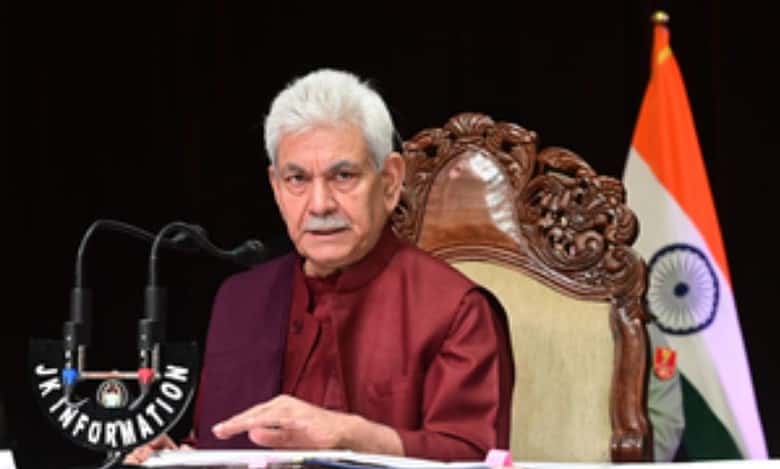 EC has exclusive right to decide schedule for Assembly polls in J-K: LG Manoj Sinha