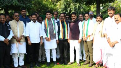 BRS MP Venkatesh, and BRS leader Jeevan Reddy join Congress