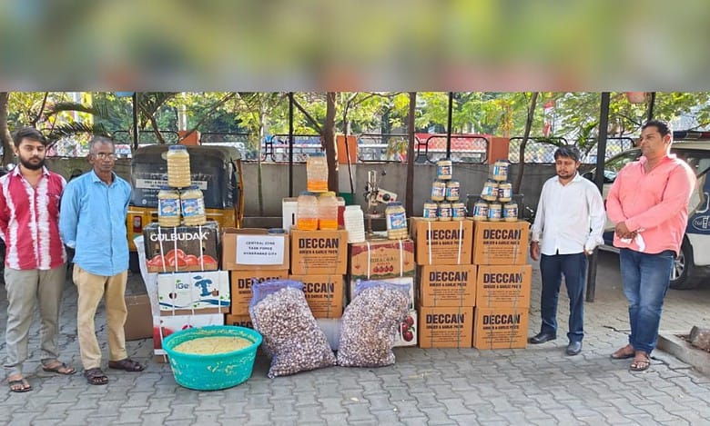 Hyderabad: 4 held for manufacturing, sale of adulterated ginger-garlic paste