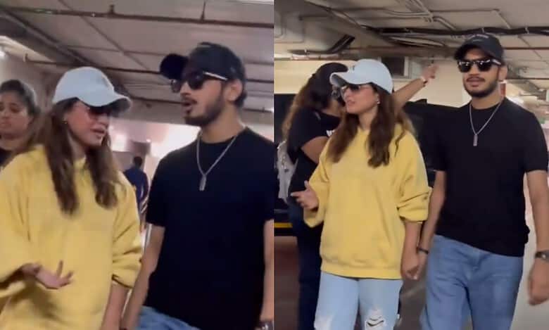 Munawar, Hina's spotted walking hand-in-hand on Valentine's Day