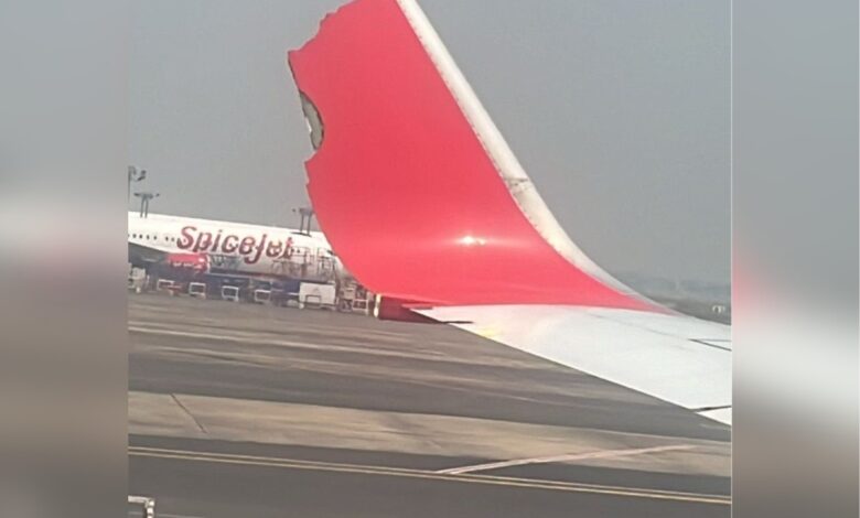 IndiGo aircraft brushes wings of Air India Express plane at Kolkata airport