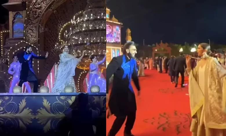 Watch: Pregnant Deepika Padukone performs on stage at Ambanis event
