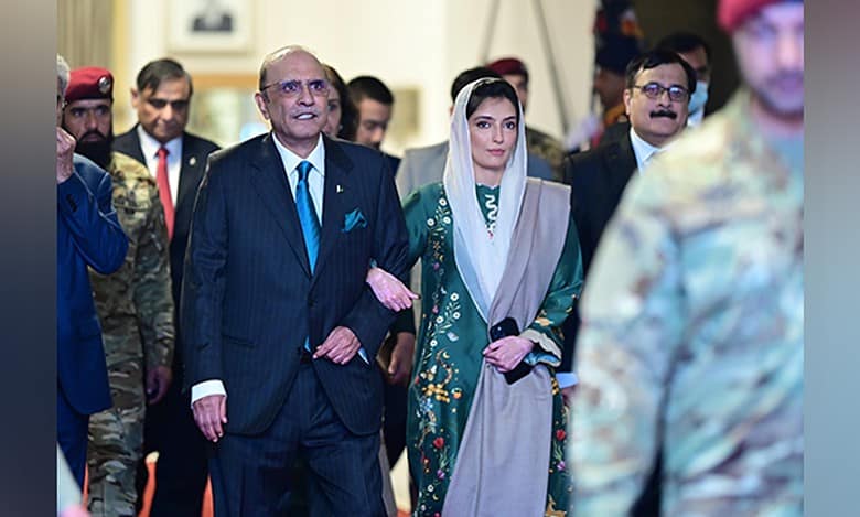 Aseefa Bhutto files nomination papers for bye-poll on seat vacated by Asif Ali Zardari