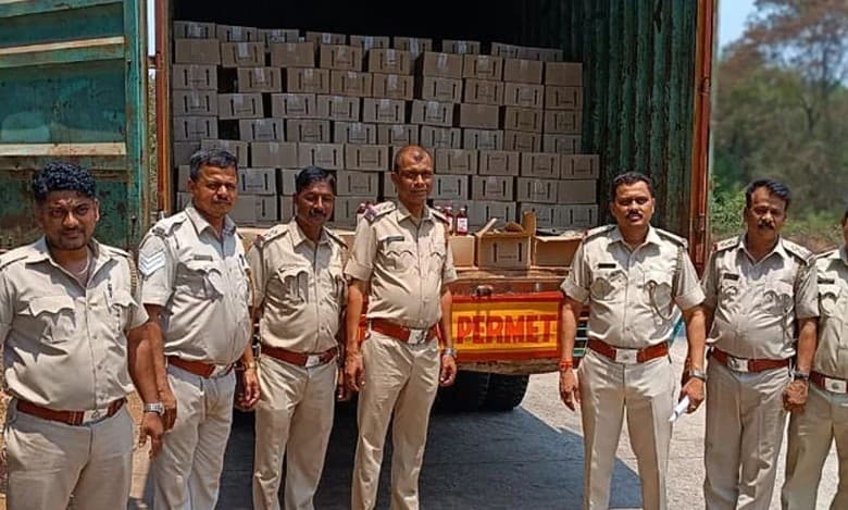 Goa: Telangana bound truck carrying whisky worth Rs 30 L seized