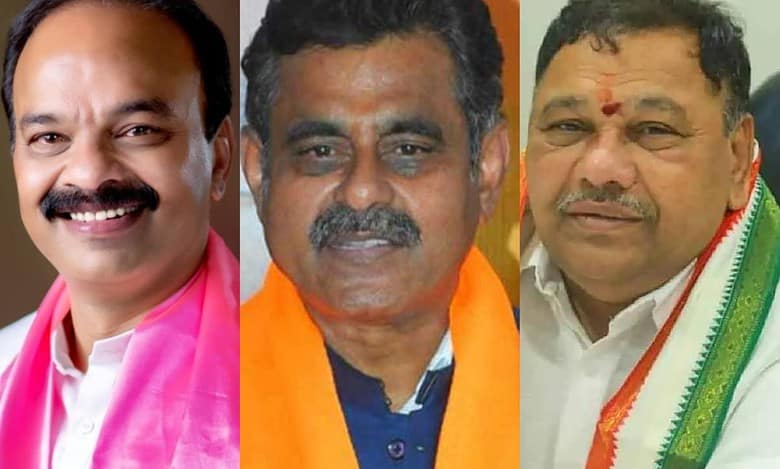 Telangana: Same contestants but with different political identities in Chevella