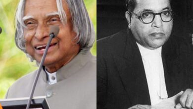 Dr APJ Abdul Kalam_and Dr Ambedkar