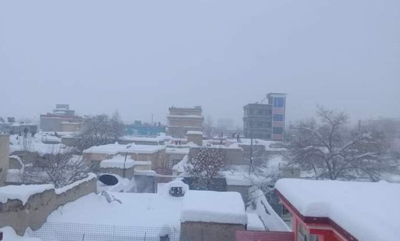 Heavy Snow in Afghanistan