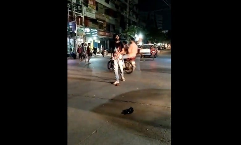 Hyderabad man abusing Muslims