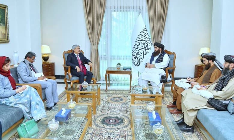 India’s FM Joint Secretary JP Singh along with two diplomats met Taliban’s FM Amir Khan Muttaqi in Kabul- Twitter