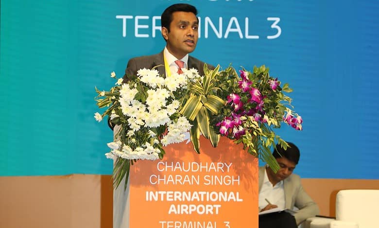 Karan adani launch Terminal 3 of Lucknow airport