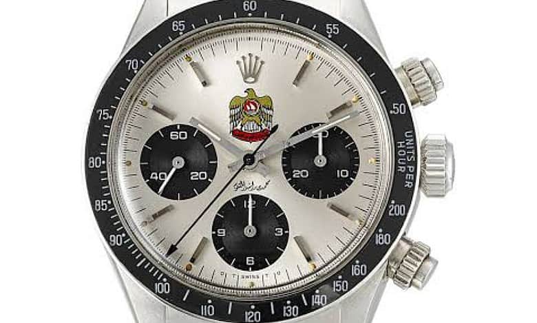 1978 rolex watch with Dubai's ruler signature sold for Rs 2 cr
