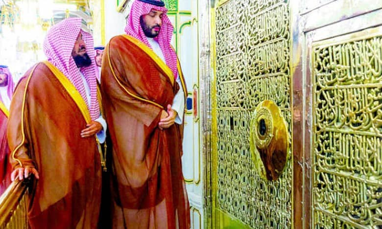 Saudi Crown Prince Mohammed bin Salman arrives in Madinah