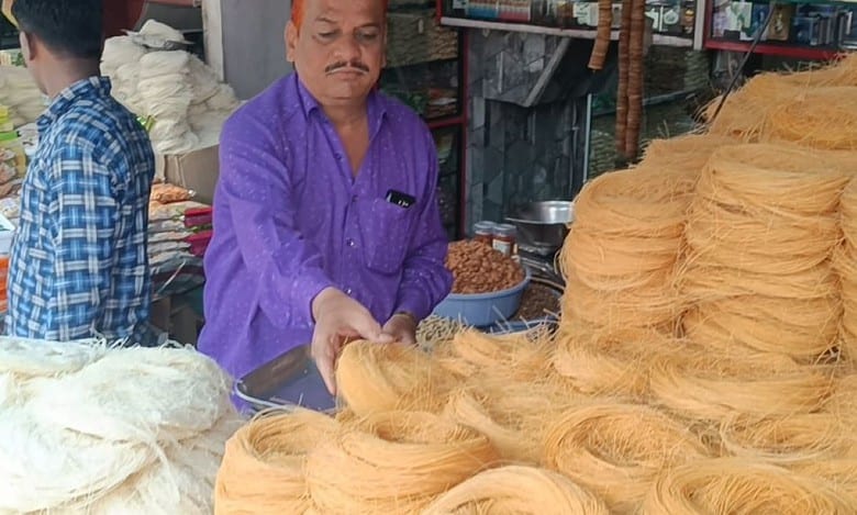 Ahead of Eid-ul-Fitr, Hyderabad shops gear up for Seviyah sales surge